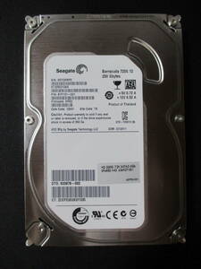 l【中古動作品】Seagate 3.5インチHDD SATA(SerialATA) 250GB Barracuda ST3250312AS