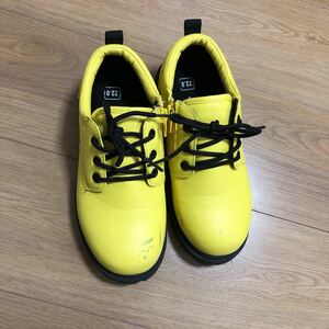 【hawkins ホーキンス】黄色　靴　シューズ　22cm