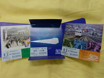 （A-あ4-4) 地下鉄開通５０周年記念乗車券　昭和58年 3枚セット 大阪市交通局 中古_画像2