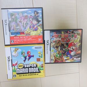 DSソフト マリオパーティ ドラゴンボール スーパーマリオブラザーズ