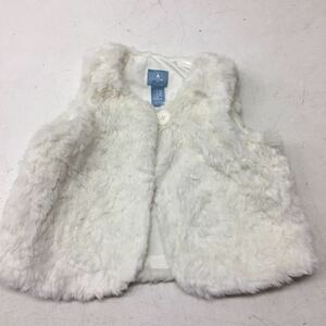  free shipping *babyGap baby Gap * fur the best fur jacket *12-18M 80 girl baby #30504sjj3