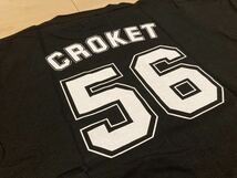 ☆ 【新品】CROKET 35th Anniversary オリジナルTシャツ 黒 白 M_画像6