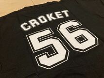 ☆ 【新品】CROKET 35th Anniversary オリジナルTシャツ 黒 白 XL_画像6