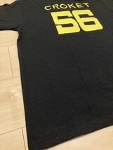 ☆ 【新品】CROKET 35th Anniversary オリジナルTシャツ 黒 黄色 S_画像6