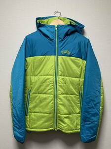 [nitraid] ネオンカラー キルティングジャケット グリーン ブルー M ナイトレイド