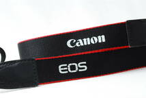 ☆Canon キヤノン EOS カメラ ストラップ 黒色(ブラック)×白色(ホワイト)×赤色(レッド)イオス デジタル一眼 コンパクト Camera Strap☆_画像3