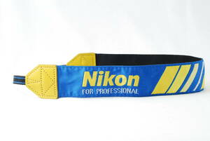 * beautiful!* Nikon Prost Nikon for Professional Pro strap blue color × yellow color × white color Professional camera strap NPS*