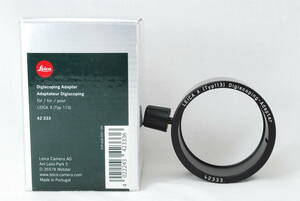 ☆新品☆LEICA ライカ X(Typ113) デジタルスコーピング用 アダプター Digiscoping Adapter フィールドスコープ アポ・テレビット 42333☆