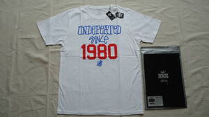 Stussy 30th Anniversary XXX Undefeated Tee 白 XL ステューシー 半袖Ｔシャツ 30周年 アンディフィテッド レターパックライト ゆうパック