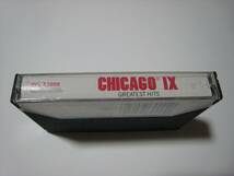 【カセットテープ】 CHICAGO / IX GREATEST HITS US版 シカゴ 偉大なる星条旗_画像3