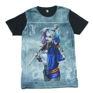 ハーレイクイン スーサイドスクワッド アメコミ ジョーカー JOKER おしゃれ ストリート系 おもしろTシャツ メンズ 半袖★tsr0513-blk-m