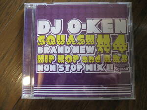 MIXCD dj o-ken SQUASH #４　DJ MASTERKEY / DJ YUKIJIRUSHI muro ken-bo missie celory hasebe 