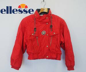 ★ellesse*Lサイズ*スキーウェア*ジャケット*フード収納*ジャンパー*子供*エレッセ*レッド　＃3280