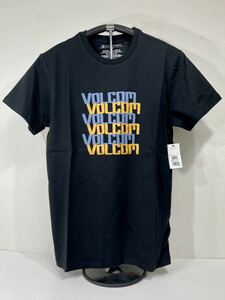 VOLCOM ボルコム AF512108BLK メンズ Mサイズ 半袖Tシャツ プリントティー T-Shirts PrintTee ブラック 黒色 ヴォルコム 新品即決 送料無料