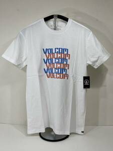 VOLCOM ボルコム AF512108WHT メンズ Sサイズ 半袖Tシャツ プリントティー T-Shirts PrintTee ホワイト 白色 ヴォルコム 新品即決 送料無料