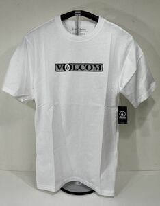 VOLCOM ボルコム AF312101WHT メンズ Sサイズ 半袖Tシャツ プリントティー T-Shirts PrintTee ホワイト色 ヴォルコム 新品 即決 送料無料