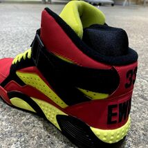 国内未発売 【us13】 EWING パトリック ユーイング FOCUS フォーカス USA正規品 バッシュ NBA スニーカー31cm オールドスクール 赤 黄色_画像7