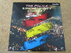 ◎The Police　ポリス★Synchronicity Concert/日本レーザーディスク Laserdisc 盤☆シート