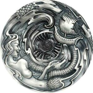 2020 Palau 3 on Susuki .la.Charybdis height comming off carving antique coin silver coin coin 