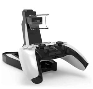 PS5コントローラー充電スタンド USB給電式 ブラック