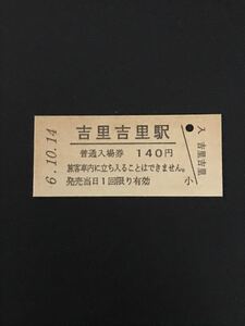（3セク化）JR東日本 山田線 吉里吉里駅（平成6年）