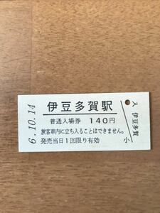 JR東日本 伊東線 伊豆多賀駅（平成6年）