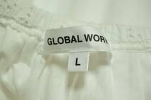 ★GLOBAL WORK/グローバルワーク★半袖トップス★ジュニアサイズL★ホワイト★USED品★_画像5