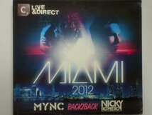 即決○MIX-CD / Miami 2012 mixed by MYNC・Nicky Romero○EDM・Afrojack・Hardwell・Umek○2,500円以上の落札で送料無料!!_画像1