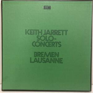 ■即決 KEITH JARRETT solo concert pa3031-3 日本盤 2lp 箱物帯無し ECM 