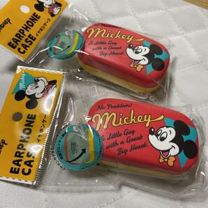 ミッキー☆イヤホンケース☆小物ケース(2セット)