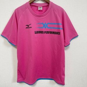 MIZUNO ミズノ スポーツウエア プラクティスシャツ 半袖 Tシャツ Mサイズ ポリエステル