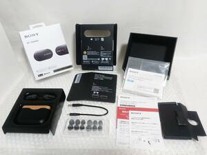 動作品+国内正規品　SONY　WF-1000XM3-BM　ブラック　ソニー　WF-1000XM3