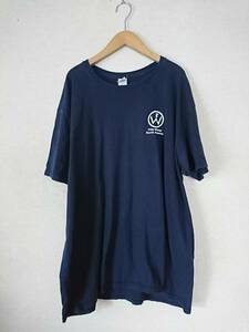 【US古着】GILDAN ギルダン半袖Tシャツ colorネイビー サイズ2XL　コットン【 ロゴ文字・F．W．N．A… 】 　316-4E2314