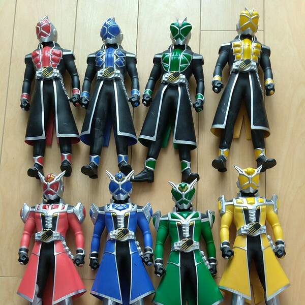 仮面ライダーウィザード25cmフィギュア8体セット