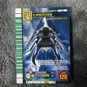 ★甲虫王者ムシキング 2007ファースト ヒラタクワガタ★