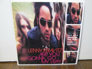 盤質A US-original ARE YOU GONNA GO MY WAY クリアヴァイナル(Analog+CD) LENNY KRAVITZ レニー・クラヴィッツ　アナログレコード vinyl