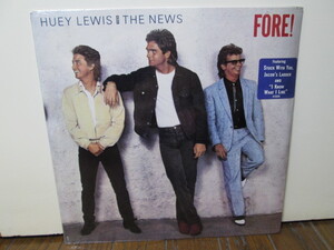 sealed 未開封 US-original Fore! [Analog] Huey Lewis & the News ヒューイ・ルイス&ザ・ニュース アナログレコード vinyl