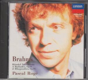 Обратное решение ■ CD BRAHMS ROGER (PASCAL) / 4 Баллады [Мемориальное издание Японии] POCL-1301 ■■ Служба почты возможна