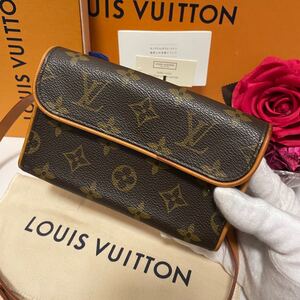 ☆ルイヴィトン☆モノグラム フロランティーヌ♪ウエストバッグポシェット♪極美品