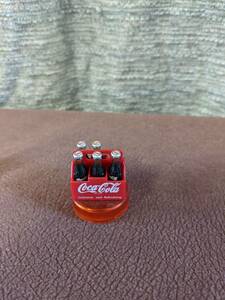 【オブジェ】コカ・コーラ　Coca-Cola レア　レトロ　希少　コーラの高さ2.7cm　底辺直径3.3cm　全体の高さ4.0cm