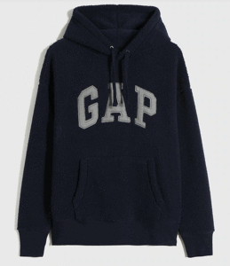 =GAP=ギャップロゴテディパーカーXSサイズ新品！