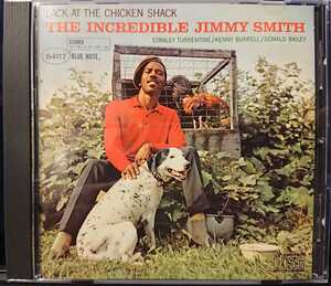 極美盤 The Incredible Jimmy Smith Back At The Chicken Shack /1963 1990 US盤/Blue Note CDP 7 46402 2 