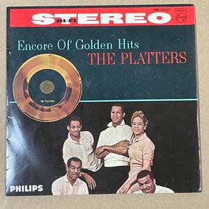 EP　プラターズ　ベスト４　オンリー・ユー　煙が目にしみる　ほか２曲　The Platters Encore Of Golden Hits　当時の定価：450円