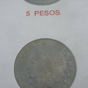 30324-8 MEXICO コイン 6個 額入り ESTADOS UNIDOS MEXICANOS MODERN MINOR COINAGE TYPE SET  TIJUANA，MEXICO メキシコの画像10