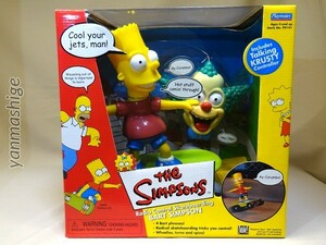  новый товар редкость! Simpson z большой размер to- King * балка to скейтборд &kla стойка Radio Control Skateboarding BART SIMPSON