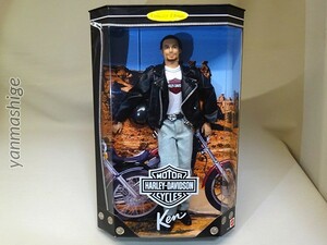 新品1998 ハーレーダビッドソン ケン Barbie 22255 Harley Davidson Ken バービー MATTEL マテル