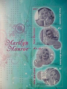  Papp a new ginia stamp [ Marilyn * Monroe ]4 sheets seat 