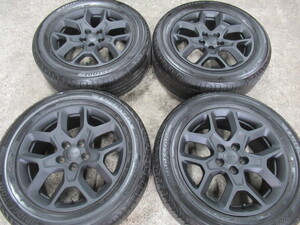 【ジープ・レネゲード/トレイルホーク】★希少Renegade17inchカスタムset♪BS・T001♪【マッドブラック】215/60R17・9.5分☆バランス済♪