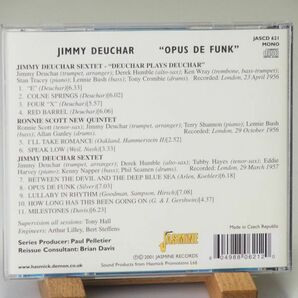 【JASMINE】ジミー・デューカー JIMMY DEUCHAR WITH TUBBY HAYES DEREK HUMBLE OPUS DE FUNK タビー・ヘイズの画像2