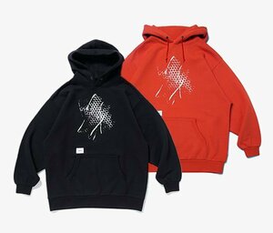 WTAPS X VANS VAULT HOODIE ダブルタップス　バンズ　ヴォルト　パーカー　オレンジ　サイズ　L